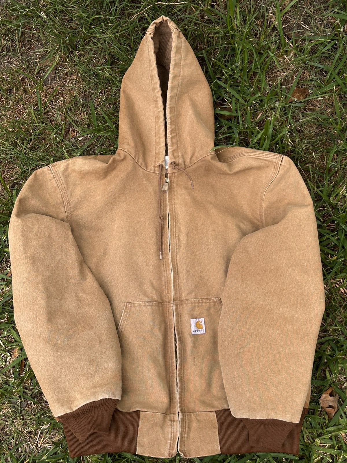 Carhartt J131-BRN ブラウンジャケット Carhartt J131BRN Brown Active Thermal Lined Jacket