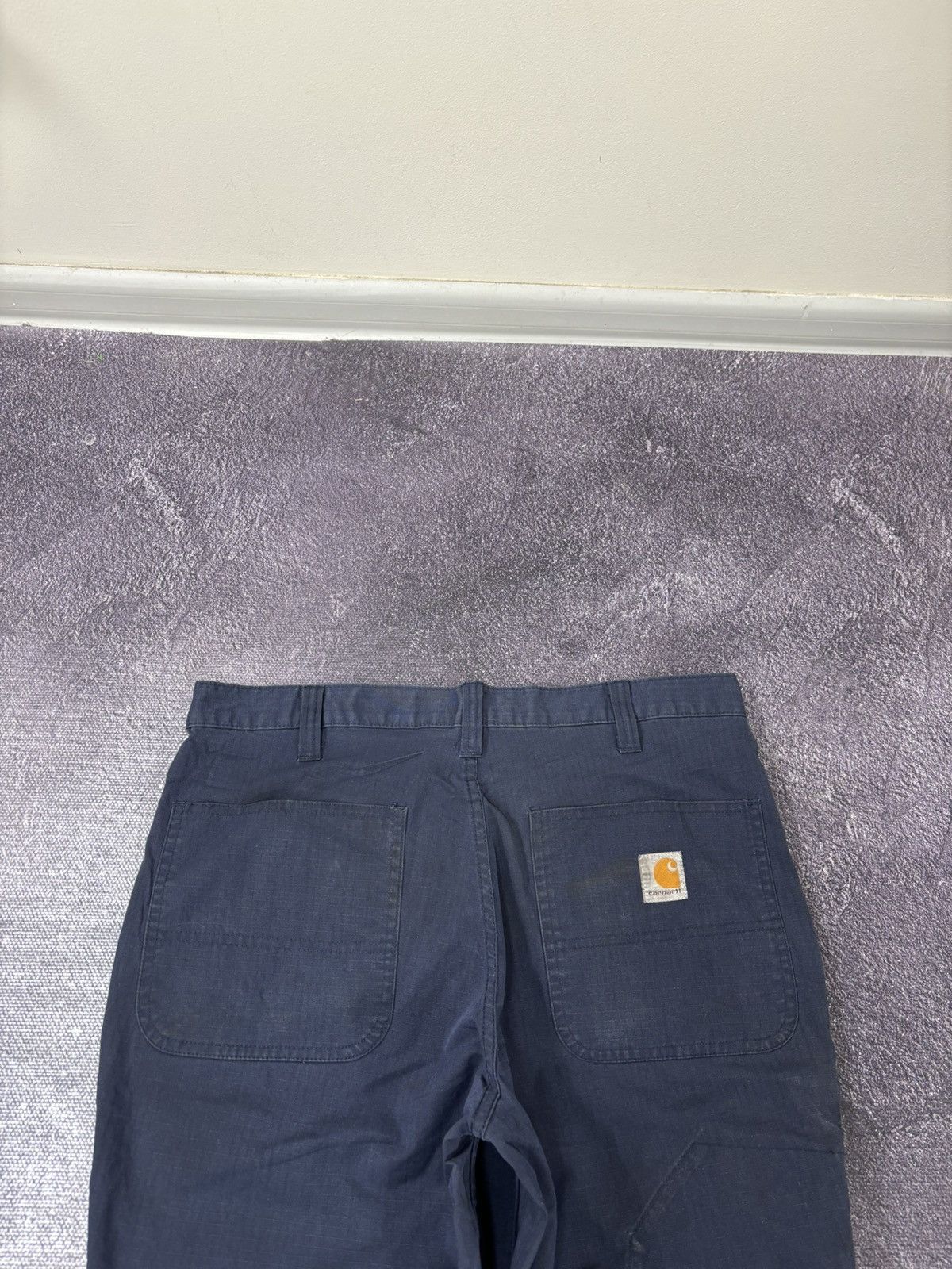 Carhartt Vintage Carhartt USA Navy Work Relaxed Fit Hype Pants Size US 30 / EU 46 - 6 Thumbnail
