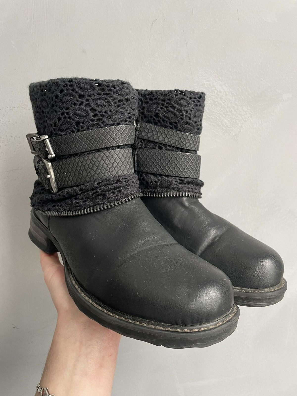 A.S.98 Ankle gothic avant garde boots A.S. 98 boots rick owens Size US 7 / EU 40 - 2 Thumbnail