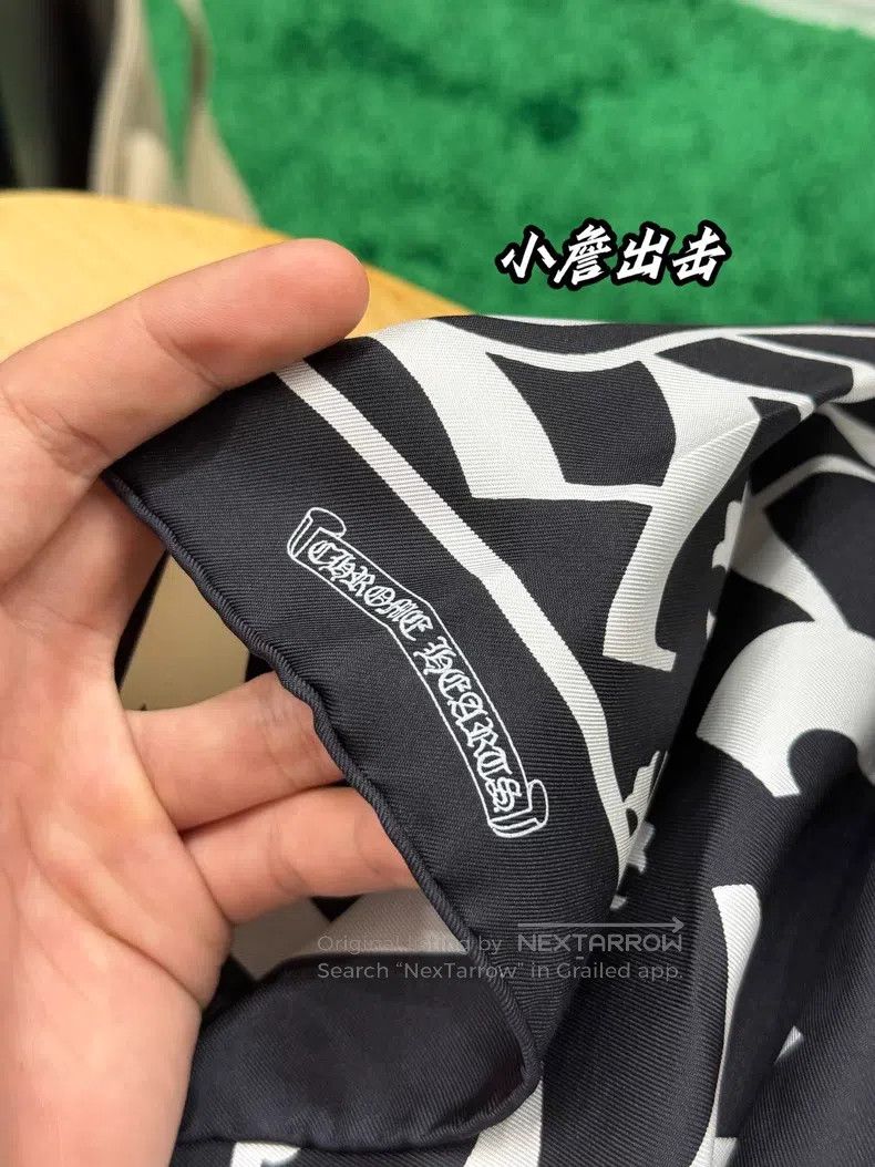 Chrome Hearts CHROME HEARTS Size OS Black Sanskrit cross scarf Size ONE SIZE - 6 Thumbnail