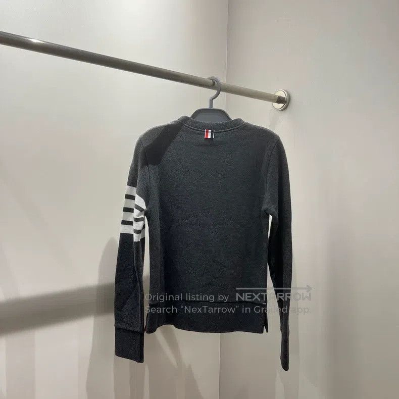 Thom Browne Thom Browne Classic Solid Knit Sweater Size M / US 6-8 / IT 42-44 - 2 Thumbnail