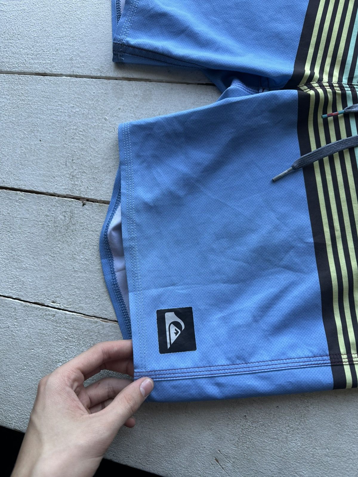 Quiksilver 🚨Vintage Quiksilver Shorts Big Logo Y2K Style 90s Surfing Size US 32 / EU 48 - 3 Thumbnail