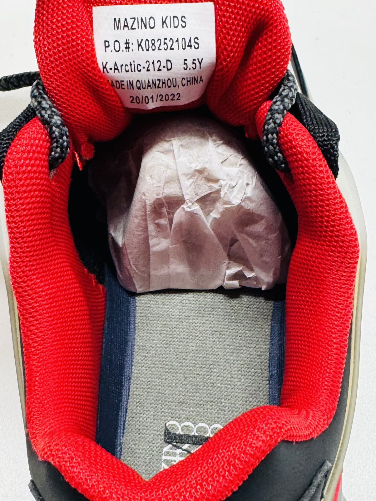 Other Mazino K-Arctic-212-D Black/Red Size US 5.5 / EU 38 - 7 Thumbnail