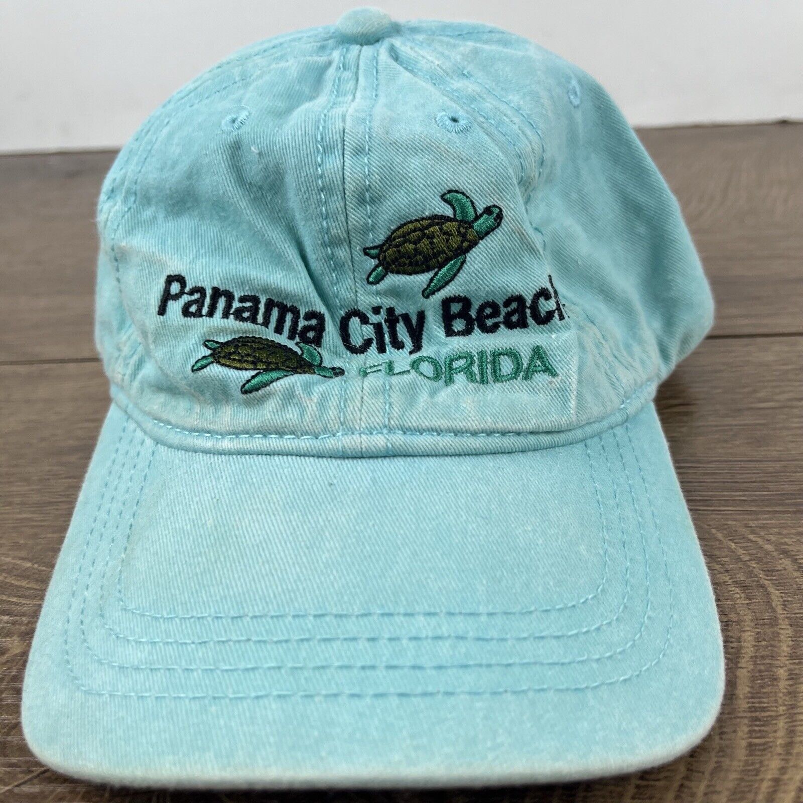 Other Panama City Beach Hat Florida Teal Blue Adjustable Hat Teal Size ONE SIZE - 6 Thumbnail