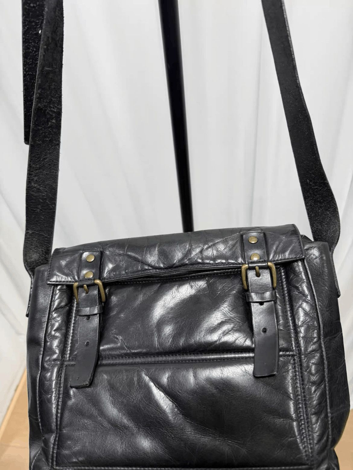 Dries Van Noten Dries Van Noten Leather Messager Bag-2507 Size ONE SIZE - 3 Thumbnail