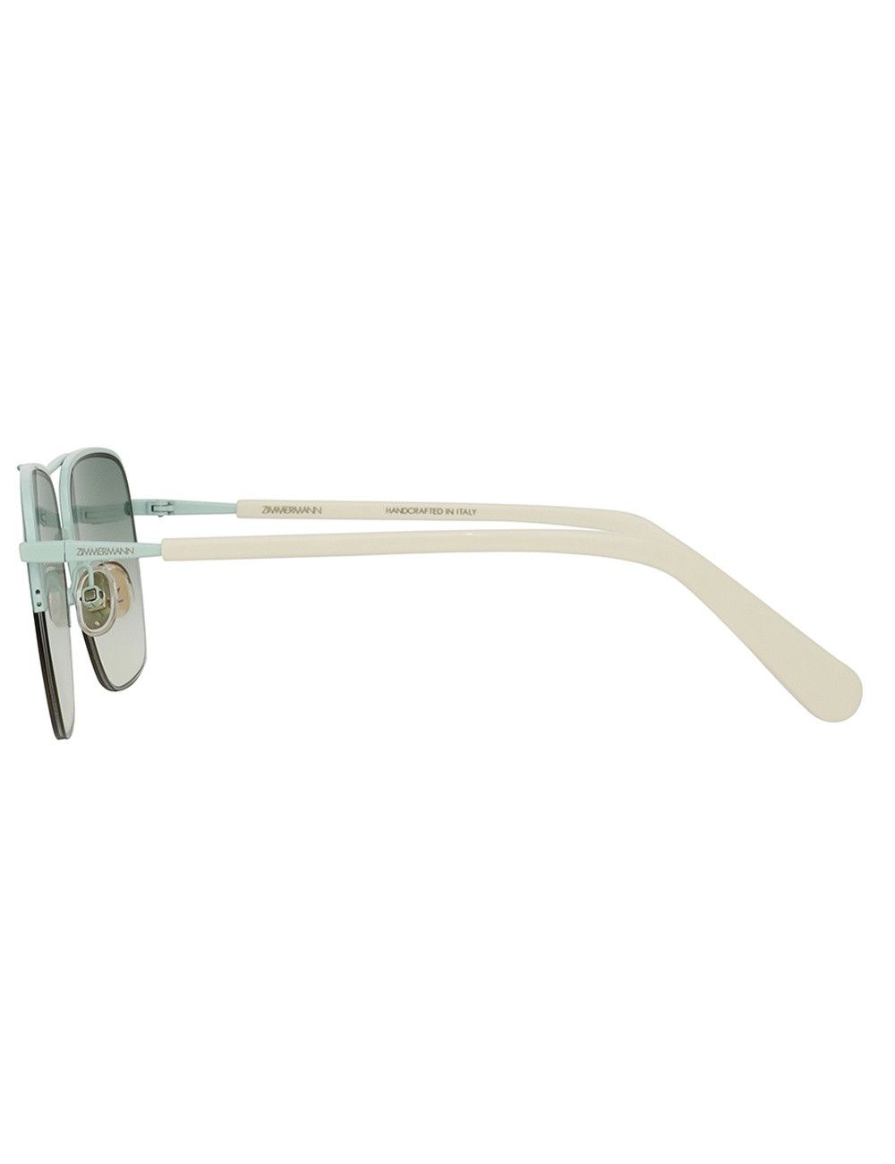 Zimmermann oc11z0925 Size: OS / Sandy Aviator Sunglasses in Blue/Ivory Size ONE SIZE - 4 Thumbnail