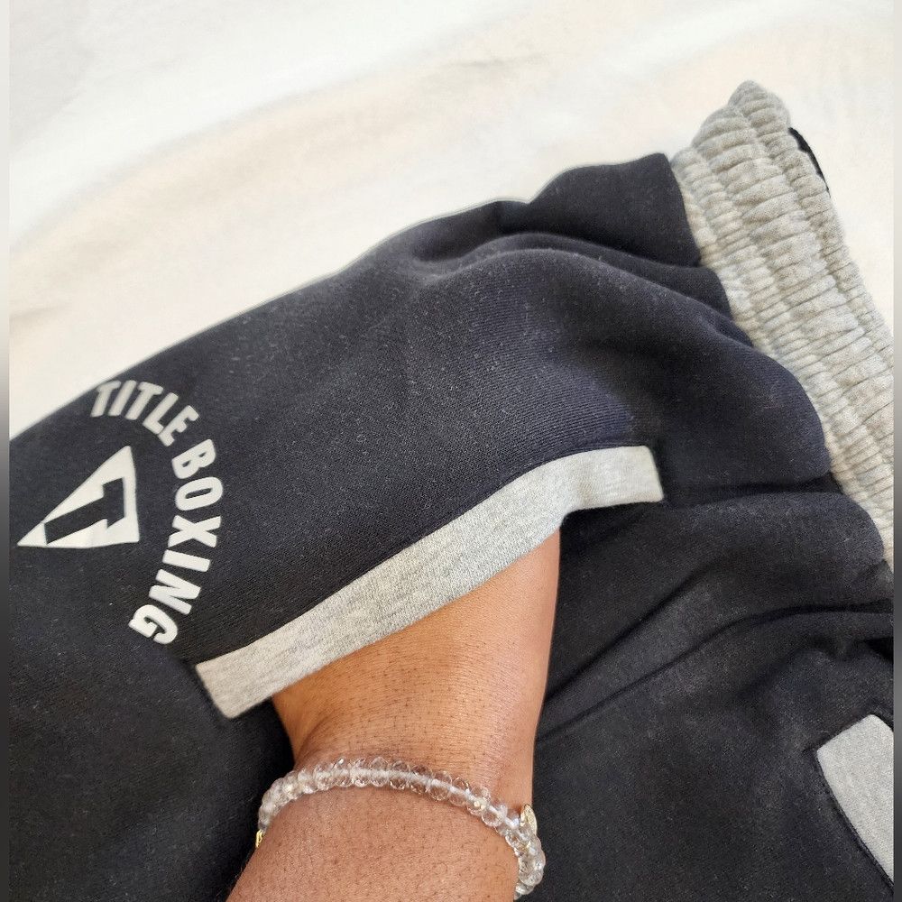 Other Title Boxing Black Grey Training Joggers Warm Pockets Size US 34 / EU 50 - 9 Thumbnail