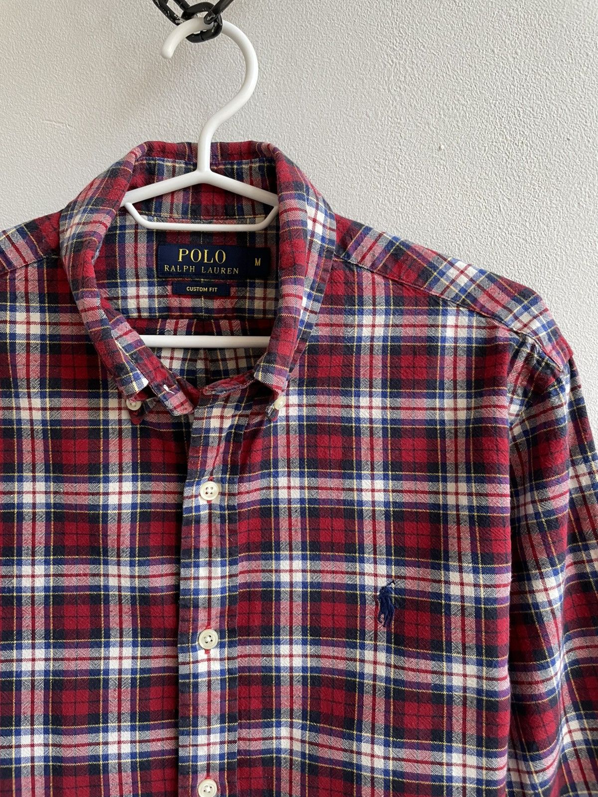 Polo Ralph Lauren Polo Ralph Lauren Button Up Shirt Check Plaid Flannel Size US M / EU 48-50 / 2 - 3 Thumbnail