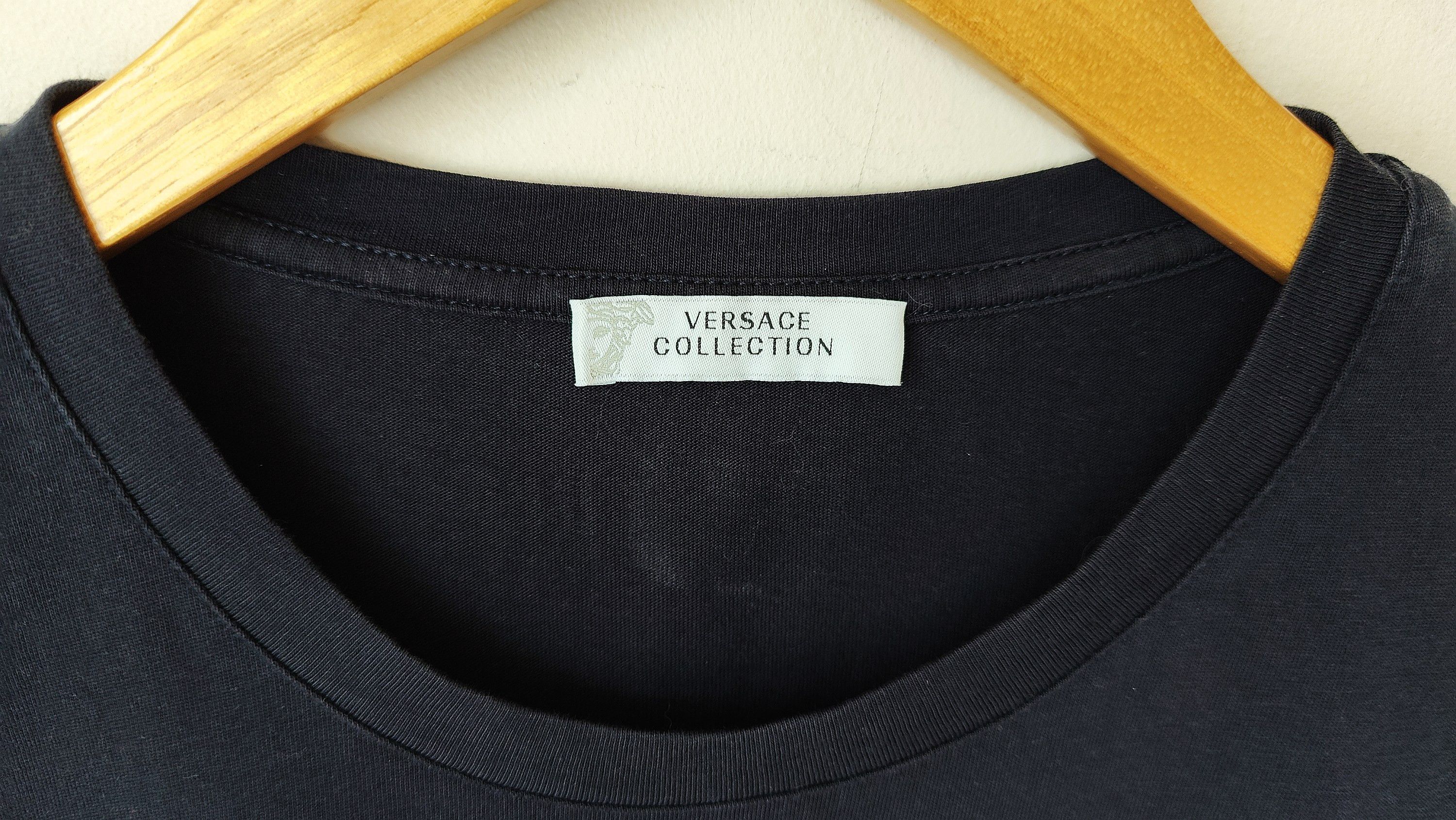 Versace Versace Collection Medusa Head Navy tshirt Size US M / EU 48-50 / 2 - 3 Thumbnail