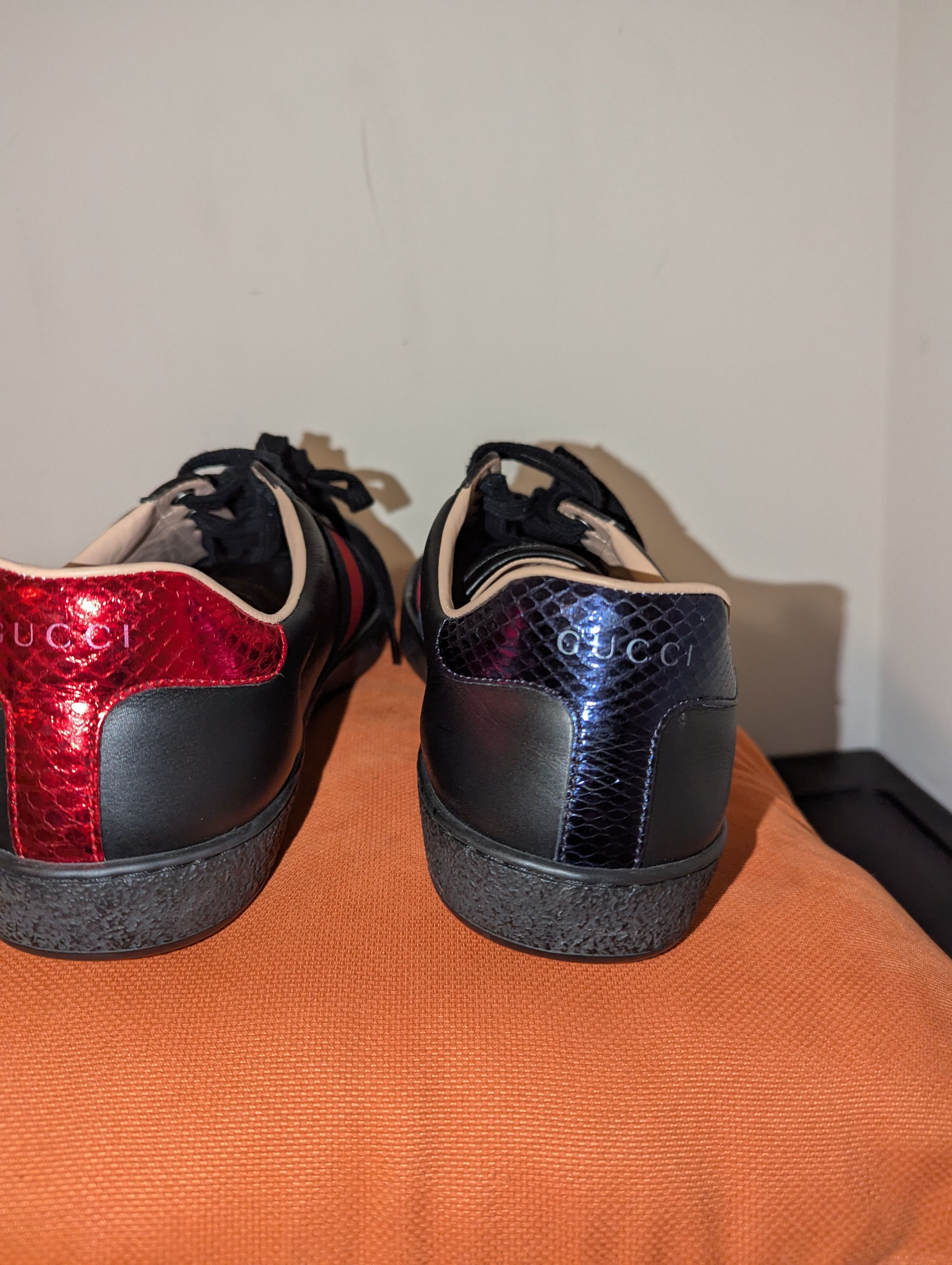Gucci GUCCI ACE EMBROIDERED TIGER LOW TOP SNEAKER- NEW Size US 7.5 / EU 40-41 - 3 Thumbnail