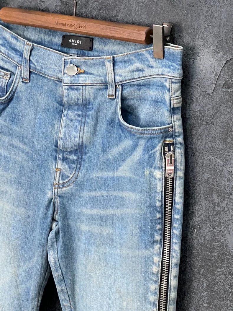 Amiri Amiri Multi-Zipper Patchwork Jean Size US 32 / EU 48 - 4 Thumbnail