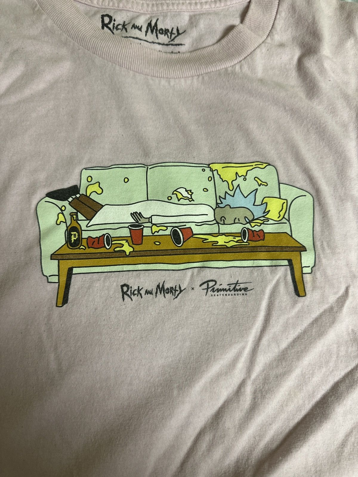 Primitive Primitive x Rick and Morty Couch T-Shirt Size US L / EU 52-54 / 3 - 2 Thumbnail