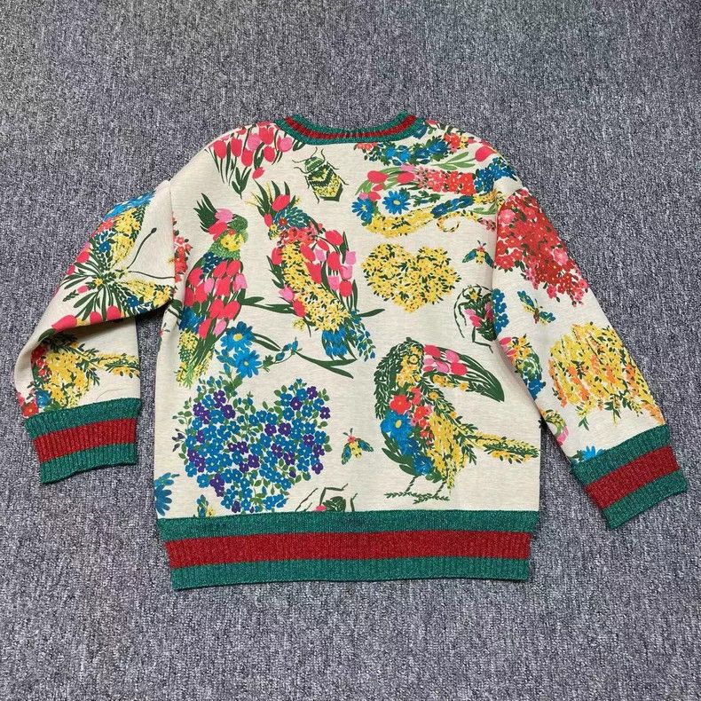 Gucci Gucci Authentic floral parrot sweatshirt 2501-Nextarrow Size US M / EU 48-50 / 2 - 2 Thumbnail