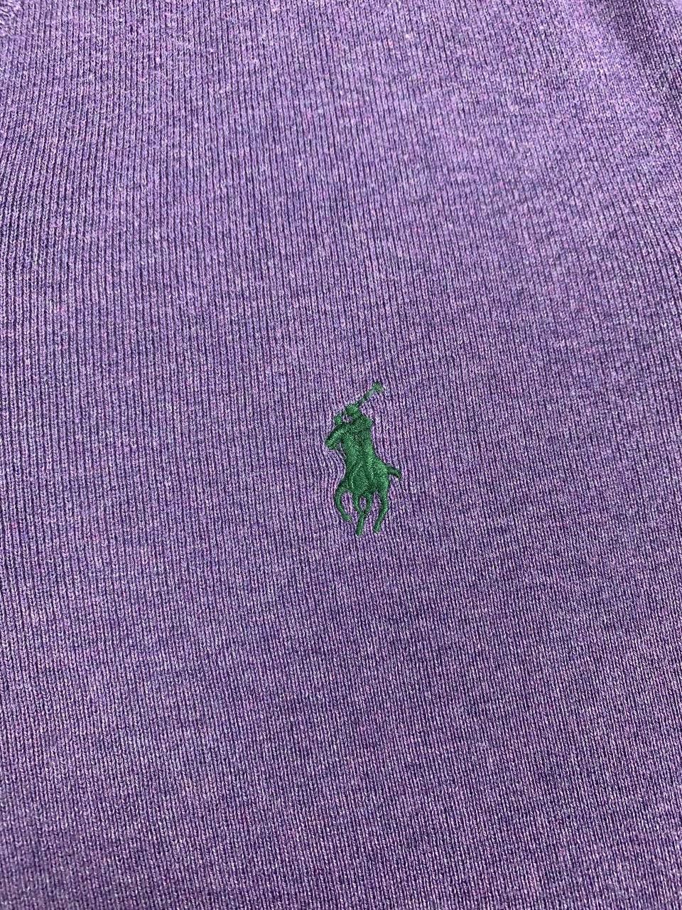 Polo Ralph Lauren Polo Ralph Lauren Men’s V-Neck Sweater Purple Pima Cotton Size US M / EU 48-50 / 2 - 7 Thumbnail