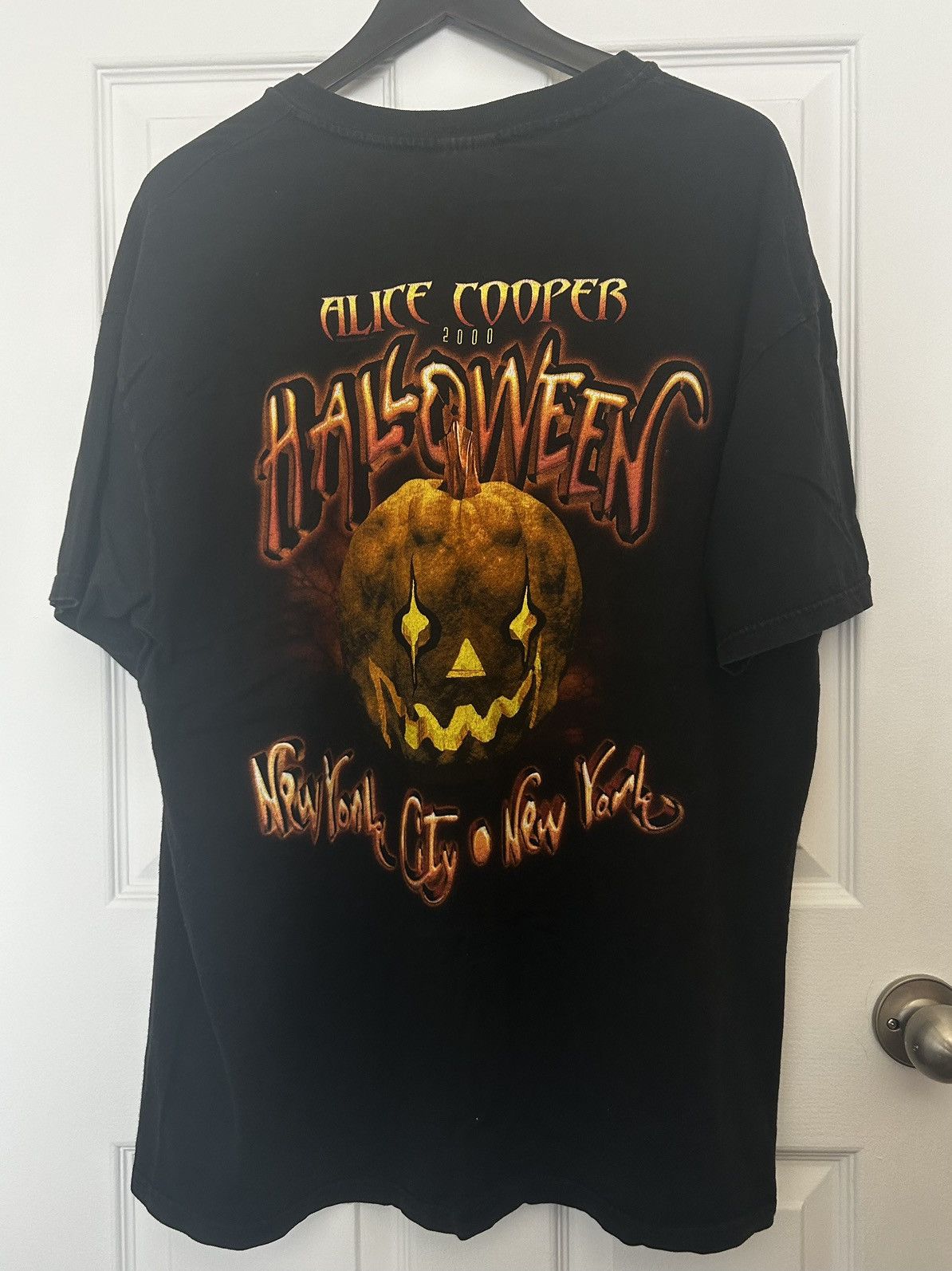 Vintage 2000 Alice Cooper Halloween Tee Size US XL / EU 56 / 4 - 5 Thumbnail