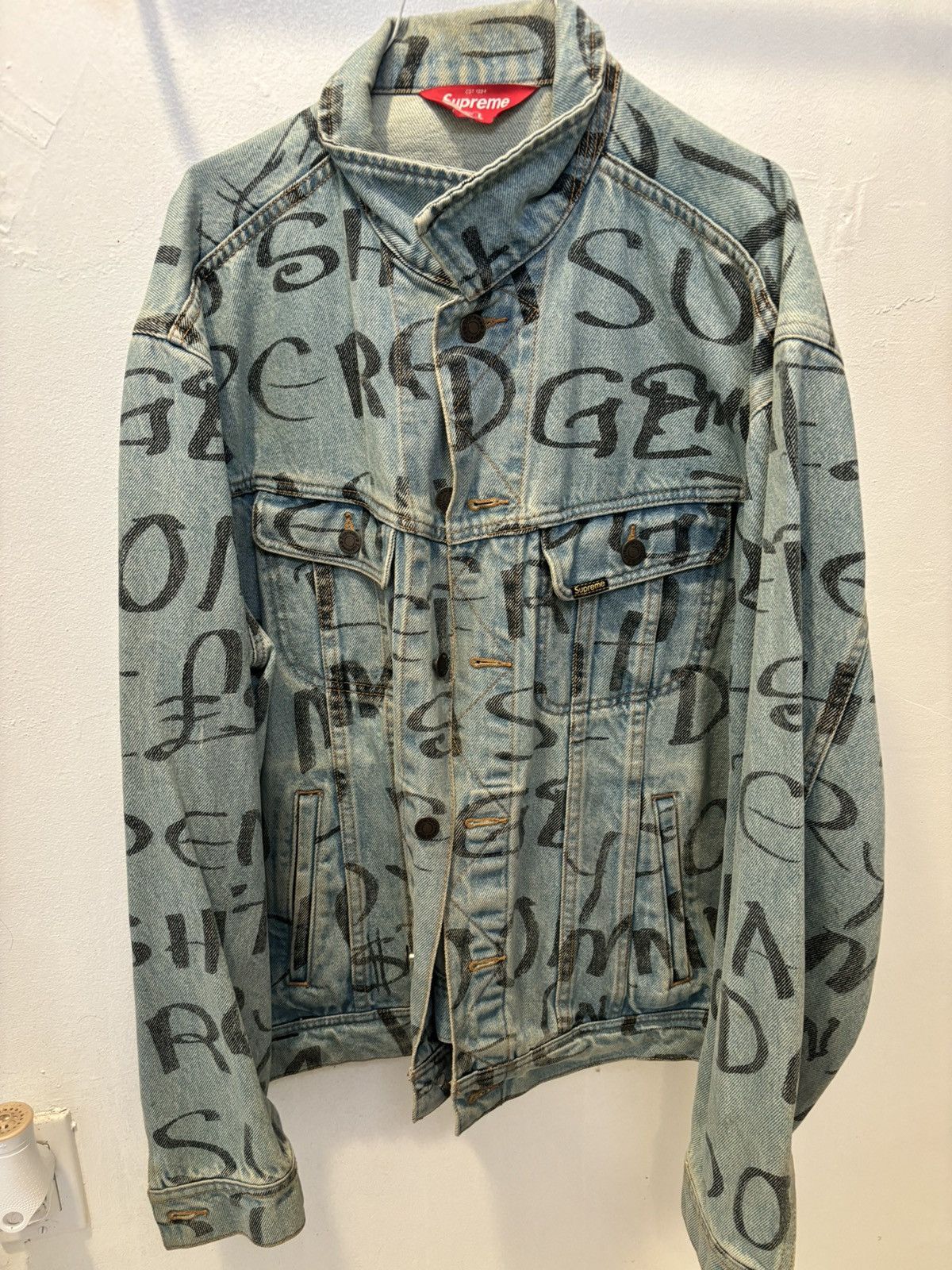 Supreme Supreme Chainstitch Denim Jacket | Grailed