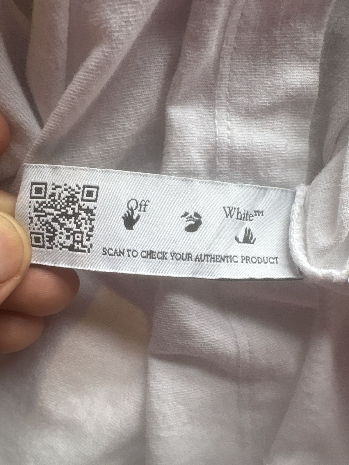 Off-White Pff White Glitch Tee Size US XXL / EU 58 / 5 - 6 Thumbnail