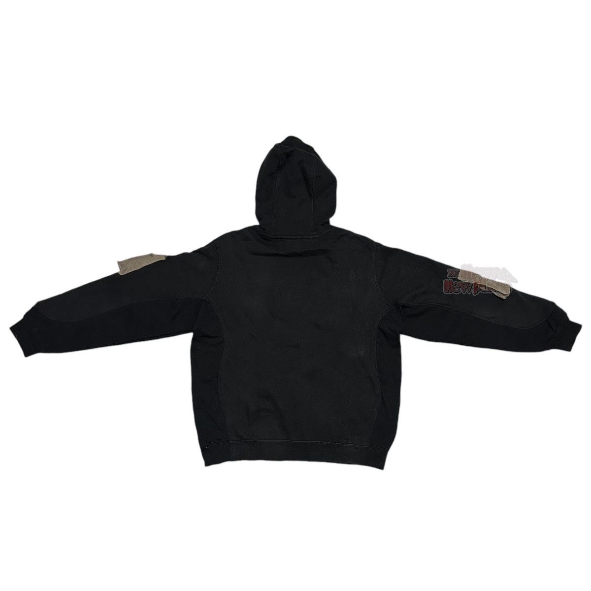 Nike Nike Black Vest Hoodie “BDivine” 592 Reworked Hoodie Size US M / EU 48-50 / 2 - 5 Thumbnail