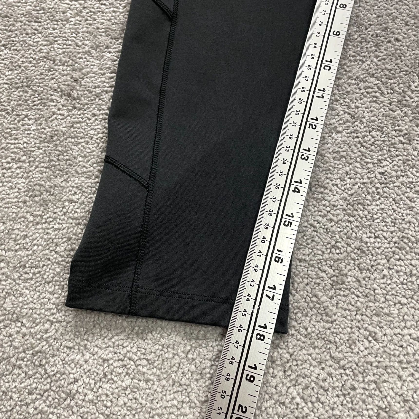 Vintage BCG Cropped Capri Leggings Womens M Black Athletic Active Yoga Gym 29x18 Leggings Shirts? Size 32" / US 10 / IT 46 - 7 Thumbnail
