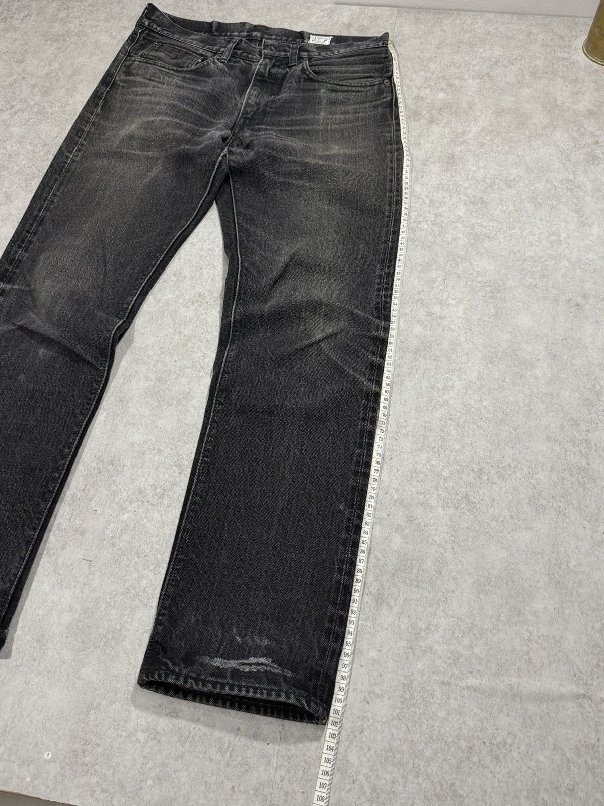 Orslow Orslow grey Selvedge denim Made in Japan S: 1 / 30US faded Size US 30 / EU 46 - 13 Thumbnail
