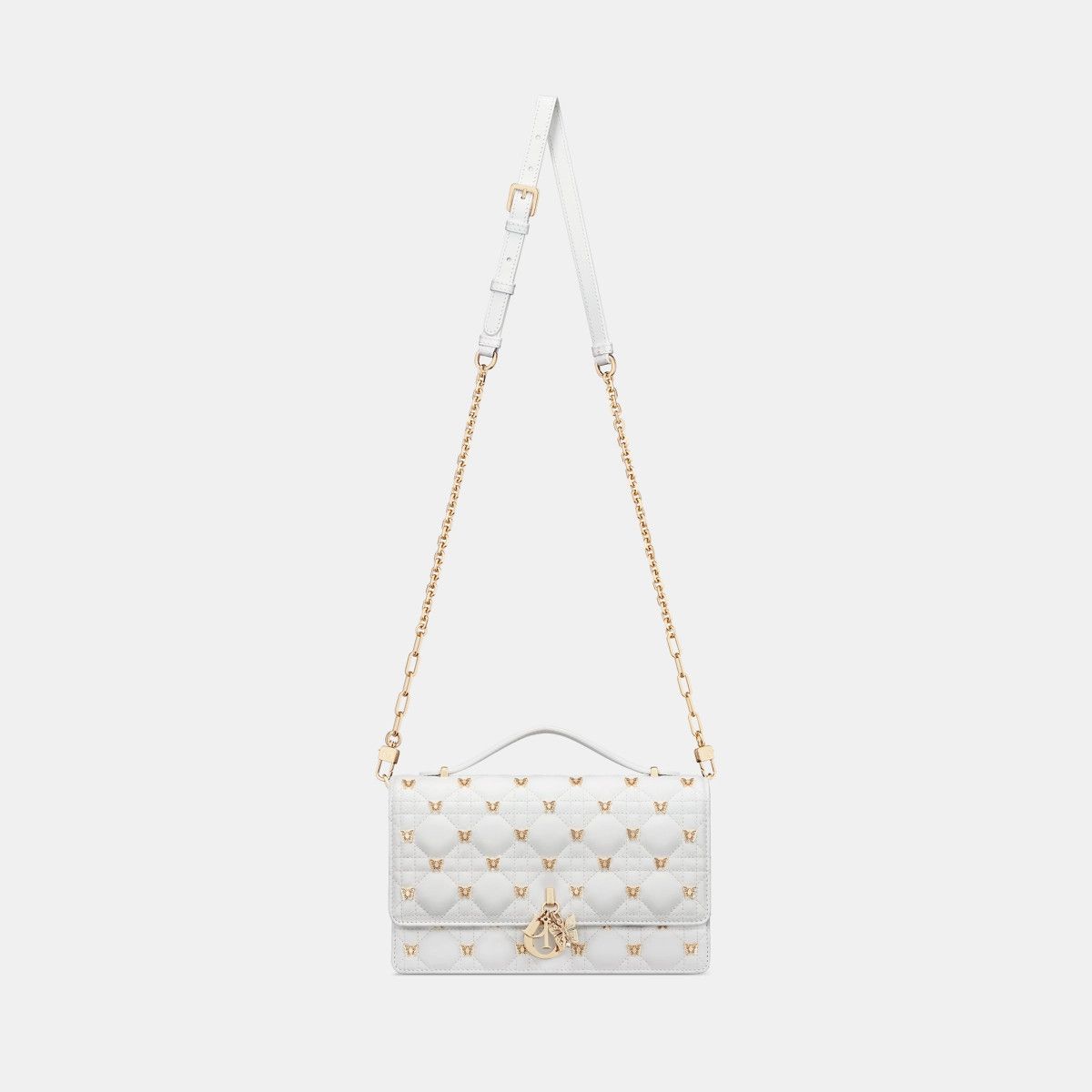 Dior o1bcso1str1124 Size: OS /Handle Bag in White Size ONE SIZE - 4 Thumbnail