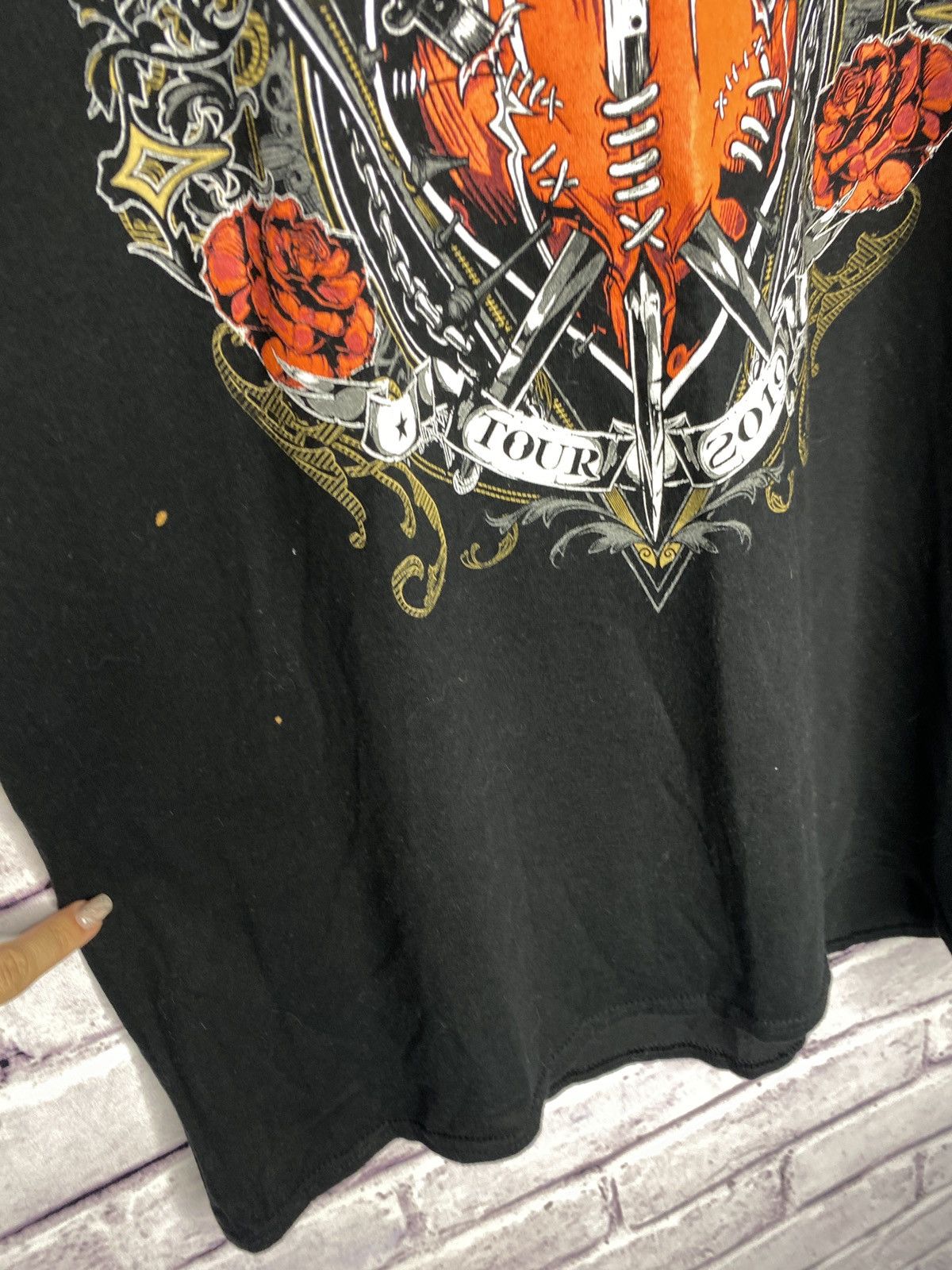 Band Tees MENS vintage Alice Cooper t-shirt tour 2019 band tees Size US XL / EU 56 / 4 - 5 Thumbnail