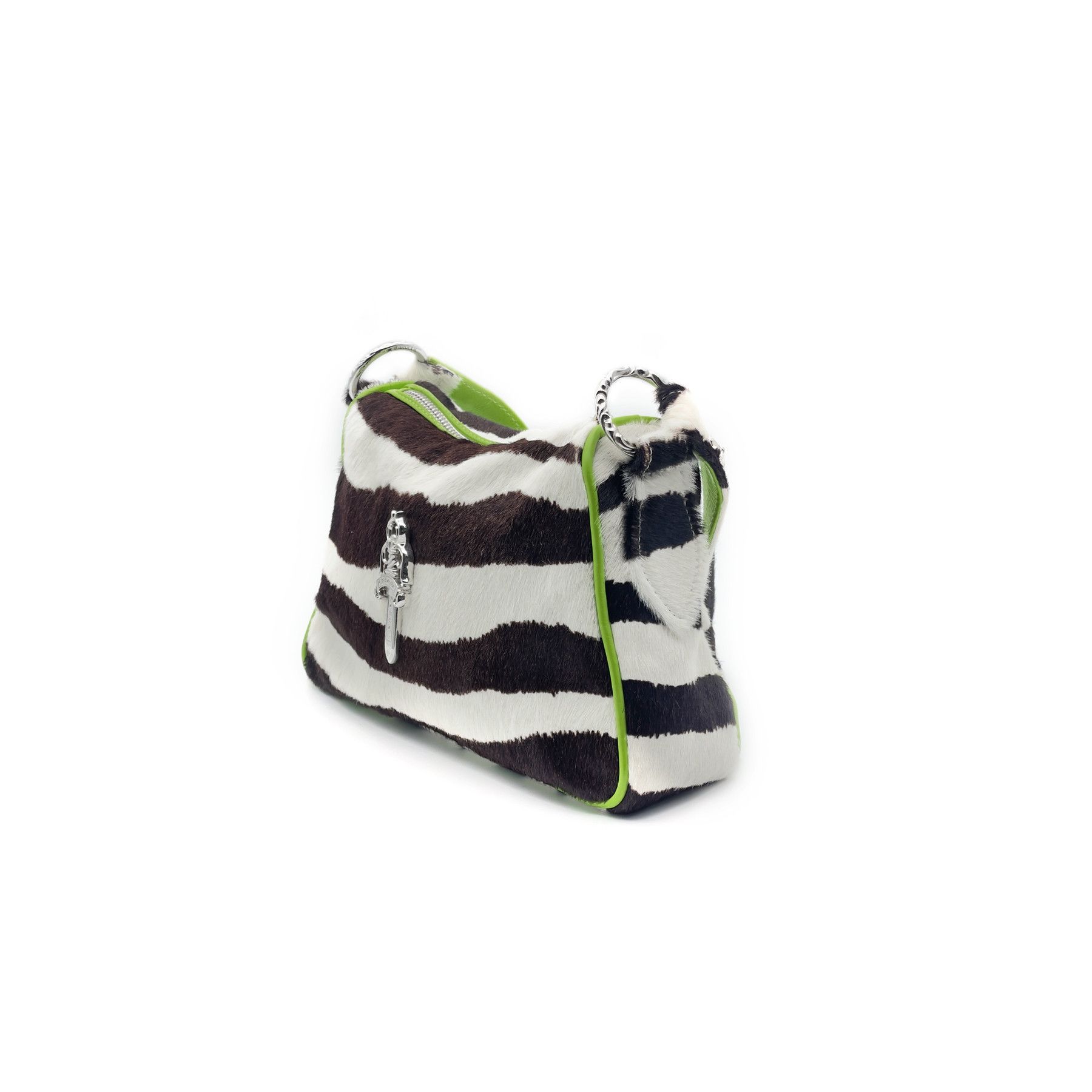 Chrome Hearts Chrome Hearts Pony Hair Zebra Stripe Chicken Nugget Bag Size ONE SIZE - 3 Thumbnail