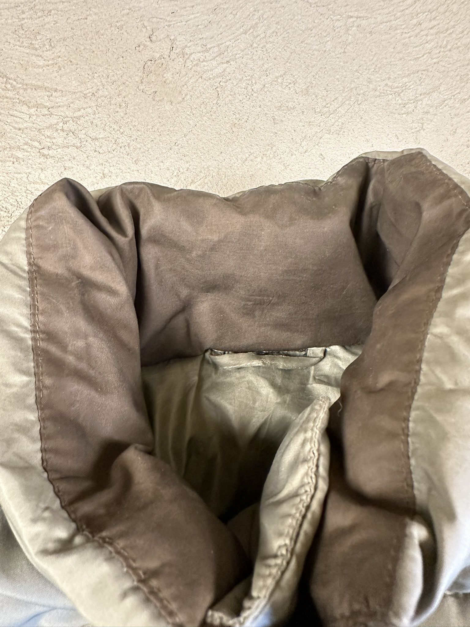 Nike 00s Khaki Nike Down Puffer Boxy Vintage Jacket Size US XL / EU 56 / 4 - 12 Thumbnail