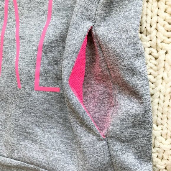 Nike Nike Dri-Fit Performance Gray Neon Pink Soft Sweatshirt Fitt Size S / US 4 / IT 40 - 4 Thumbnail