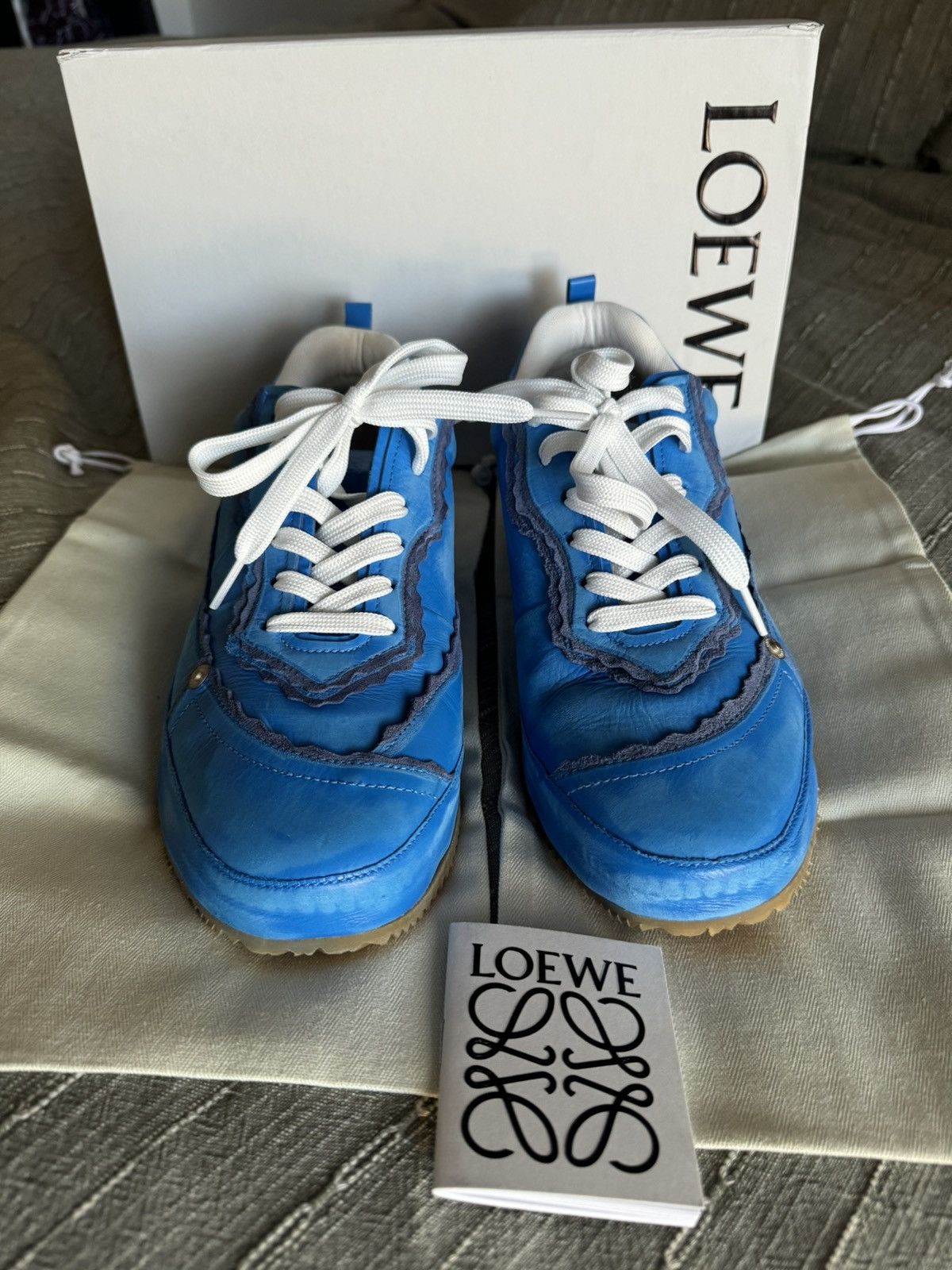 Loewe Loewe Deconstructed Sneaker blue Size US 9 / EU 42 - 1 Thumbnail