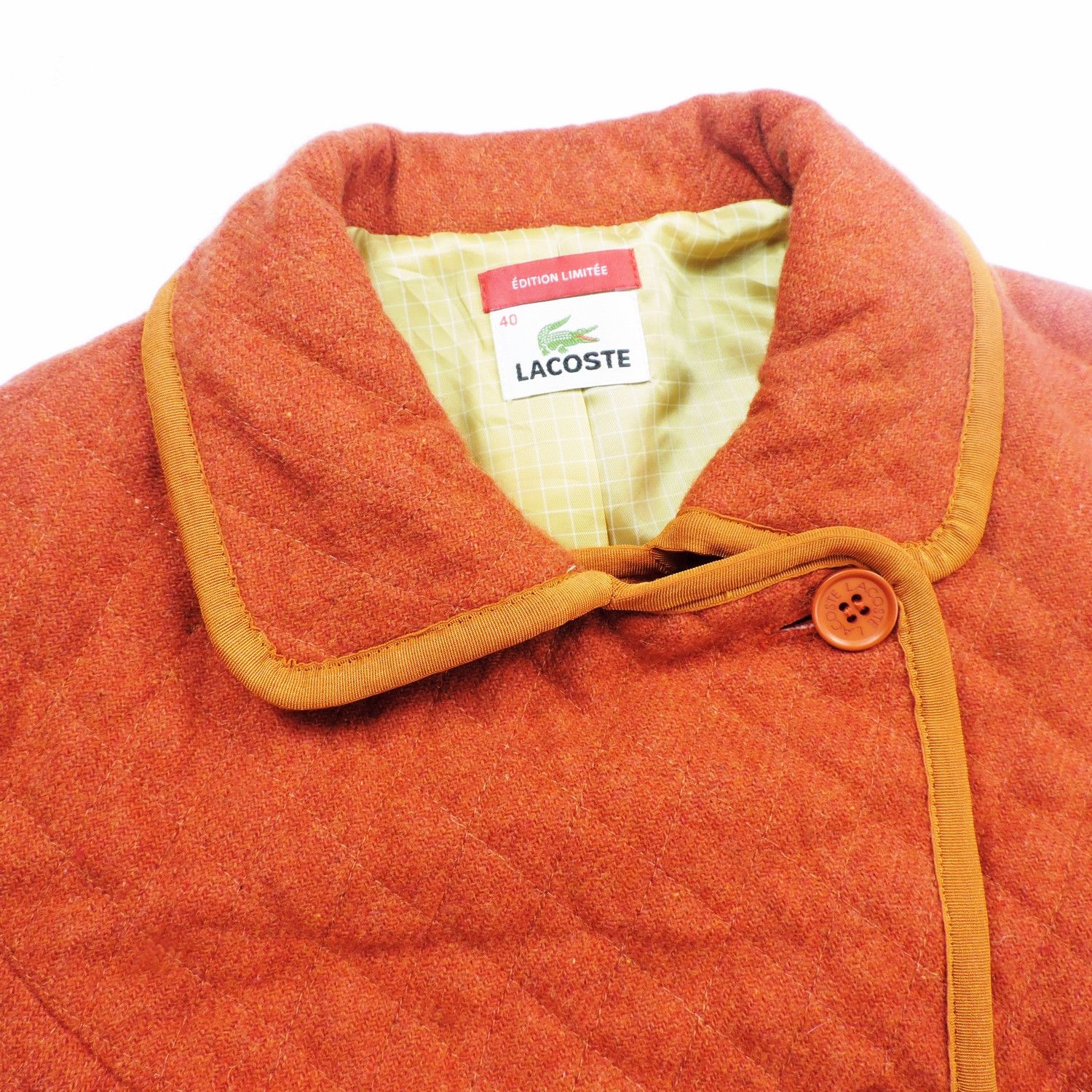 Lacoste LACOSTE ÈDITION LIMITÈE QUILTED COATS BLAZER JACKET Size S / US 4 / IT 40 - 9 Thumbnail