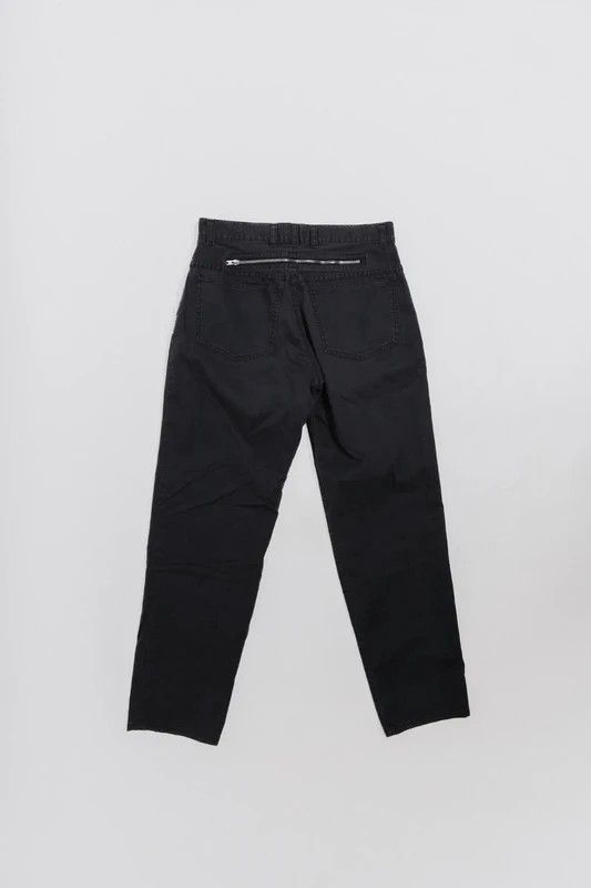 Number (N)ine Number (N)ine wide cotton pants w/ back zipper (early 00's) Size US 33 - 5 Thumbnail