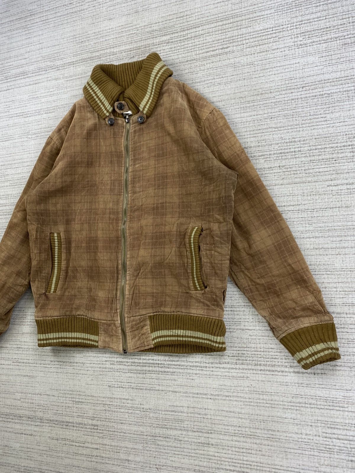 Japanese Brand × Vintage × Woolrich Woolen Mills Vintage Woolrich Checked Zipper Jacket Size US L / EU 52-54 / 3 - 4 Thumbnail