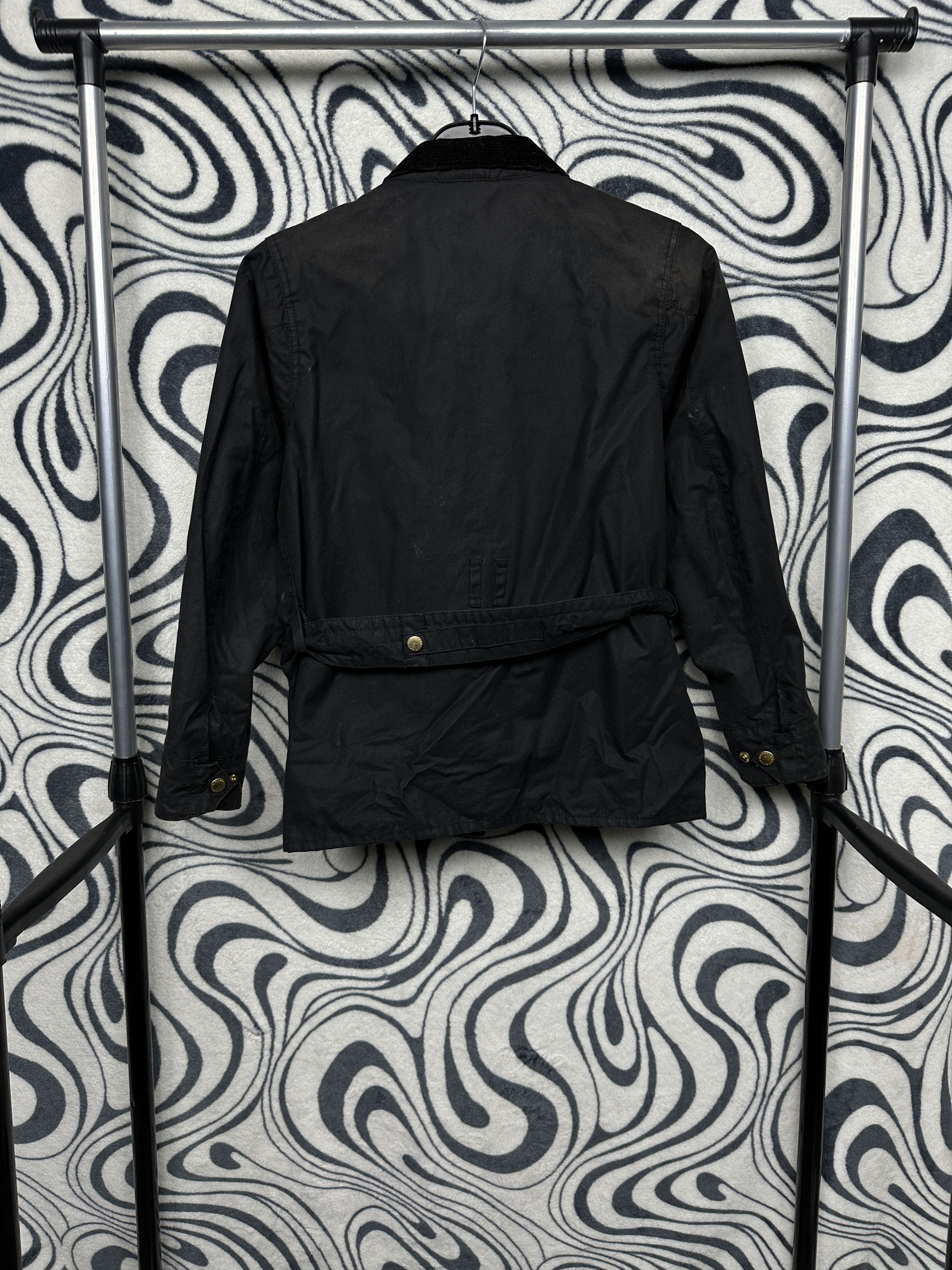 Barbour Barbour International Union Jack Kids Wax Waxed Jacket Size US XXS / EU 40 - 12 Thumbnail