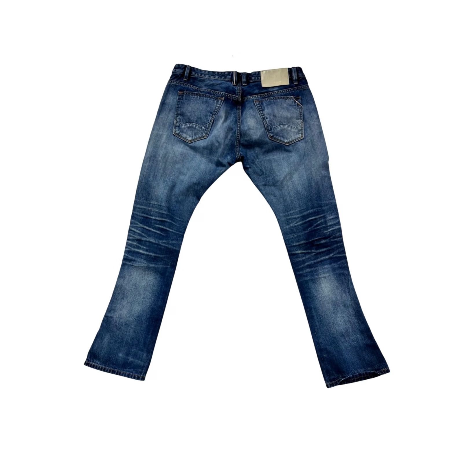 Cult Of Individuality VINTAGE Cult Of Individuality Jeans Distressed Bootcut Size 38 Blue Denim Mens 34 Inseam NS-NA Size US 38 / EU 54 - 2 Thumbnail