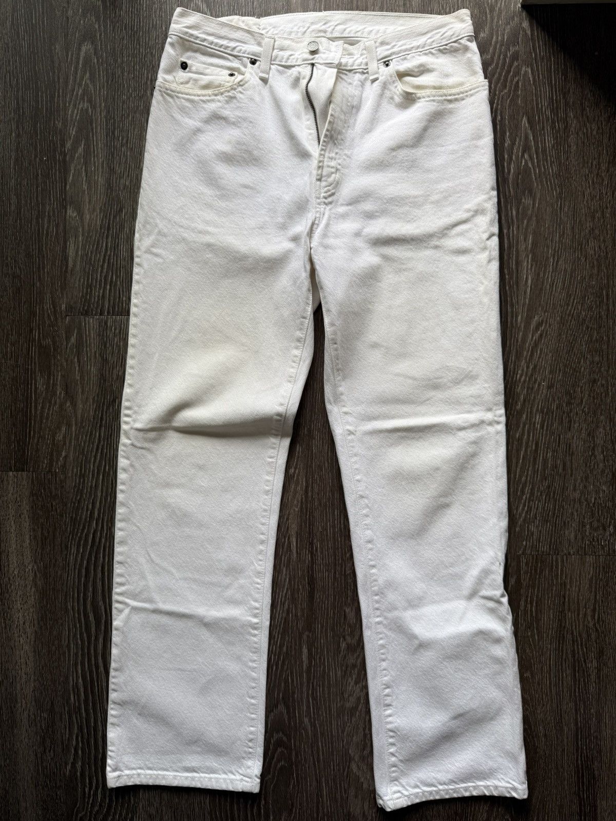 Polo Ralph Lauren POLO RALPH LAUREN WHITE JEANS 30x30 ULTRA VINTAGE RRL Size US 30 / EU 46 - 1 Thumbnail