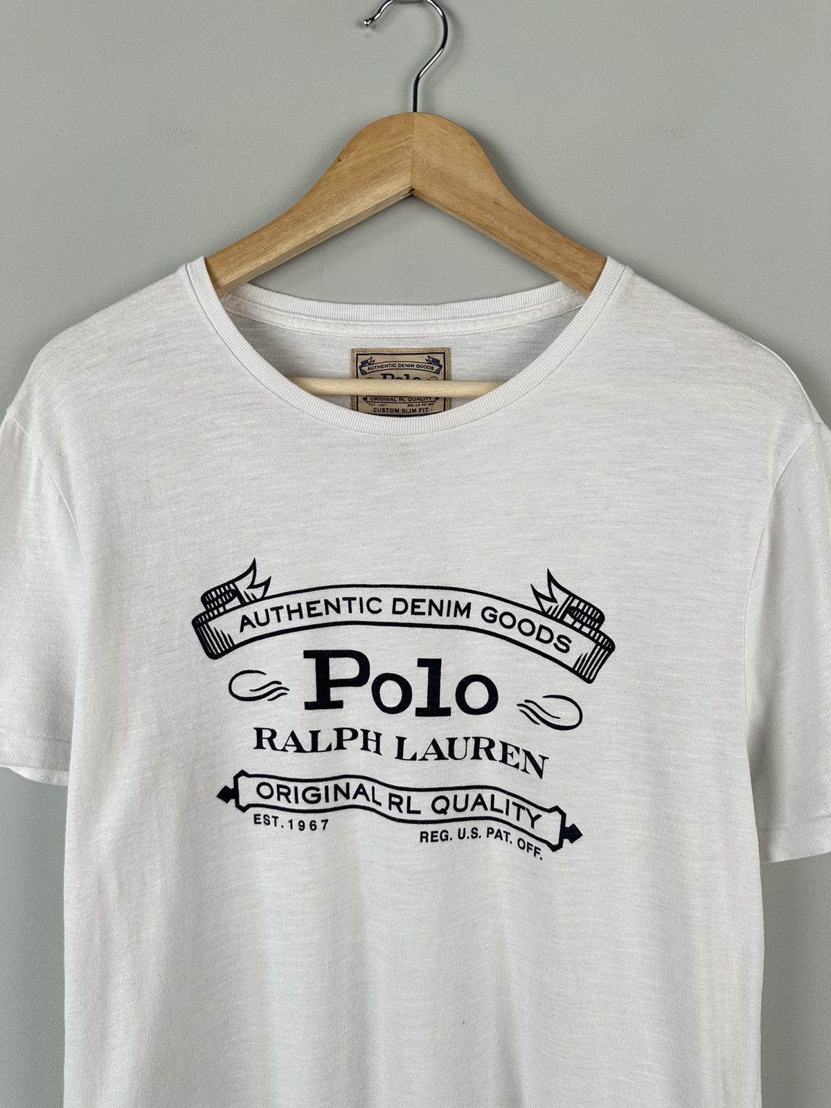 Polo Ralph Lauren Polo Ralph Lauren Box Logo Tee Size US M / EU 48-50 / 2 - 5 Thumbnail