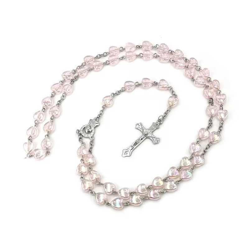 Other Saint Benedict Pink Necklace Chain Gothic Size ONE SIZE - 3 Thumbnail