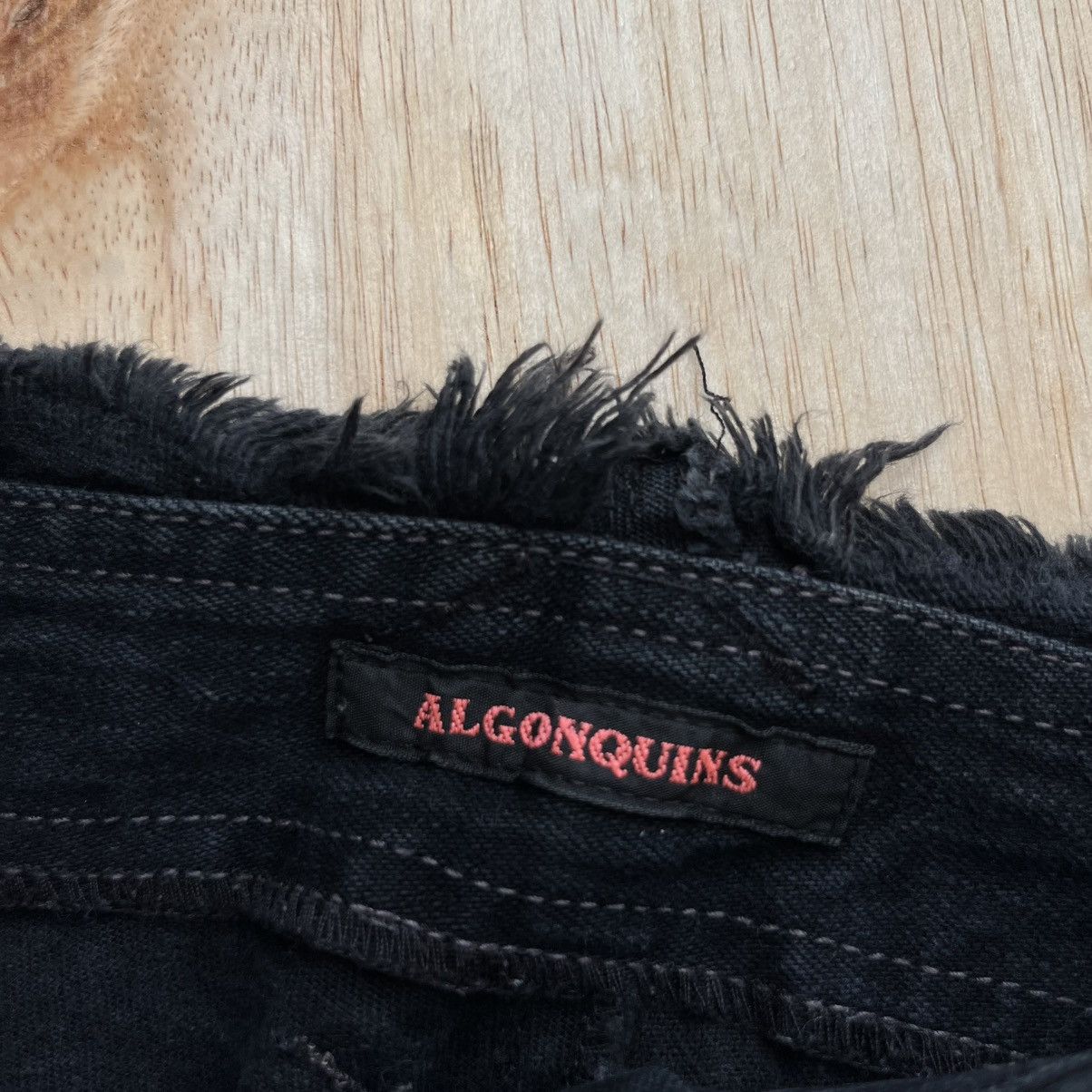 Tornado Mart ALGONQUINS JAPANESE BRAND BONDAGE Y2K MAD PUNK FLARED DENIM Size 27" / US 4 / IT 40 - 6 Thumbnail