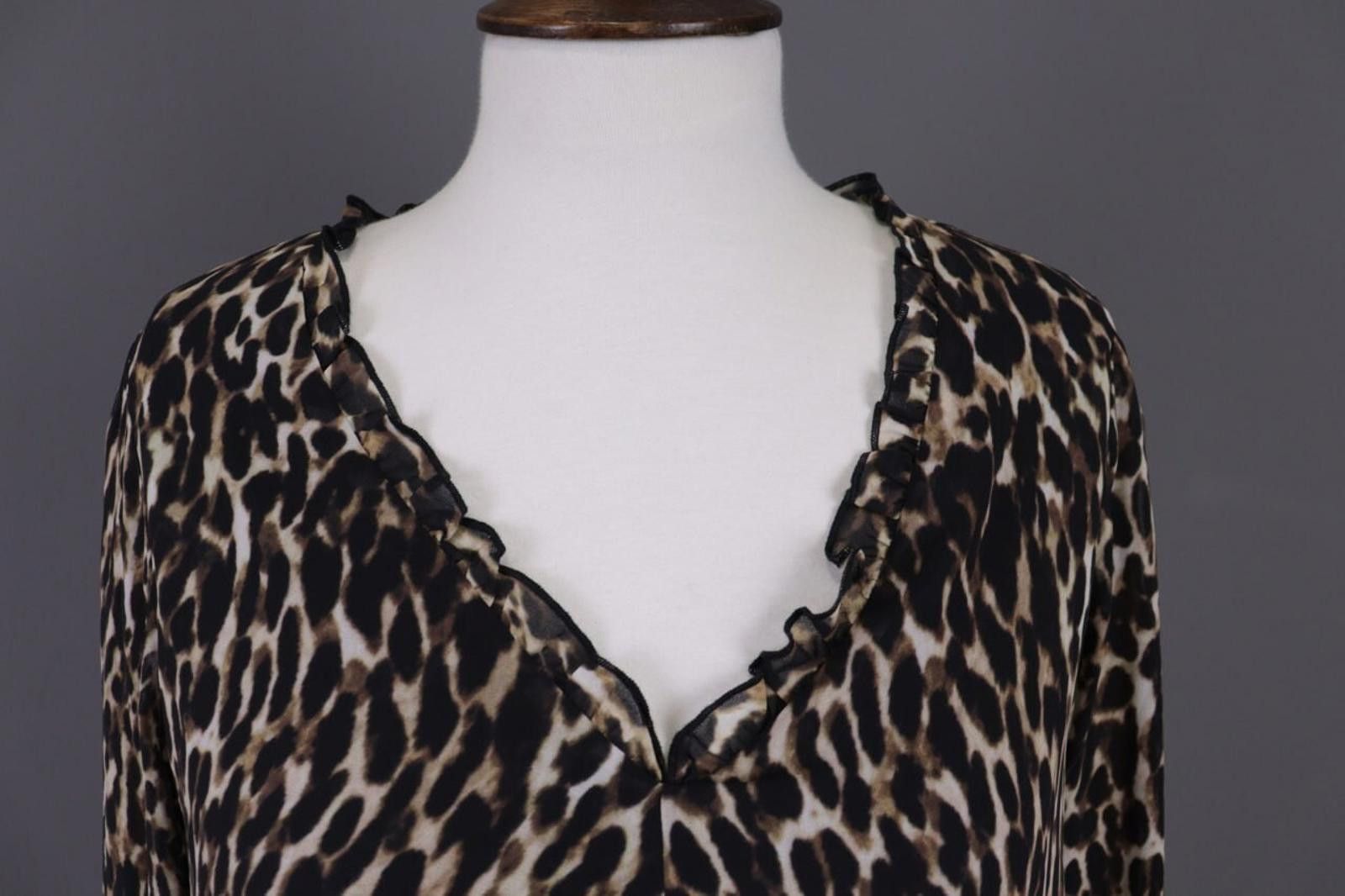 True Religion True Religion Multicolor Animal Printed Midi Dress Size S Size S / US 4 / IT 40 - 4 Thumbnail