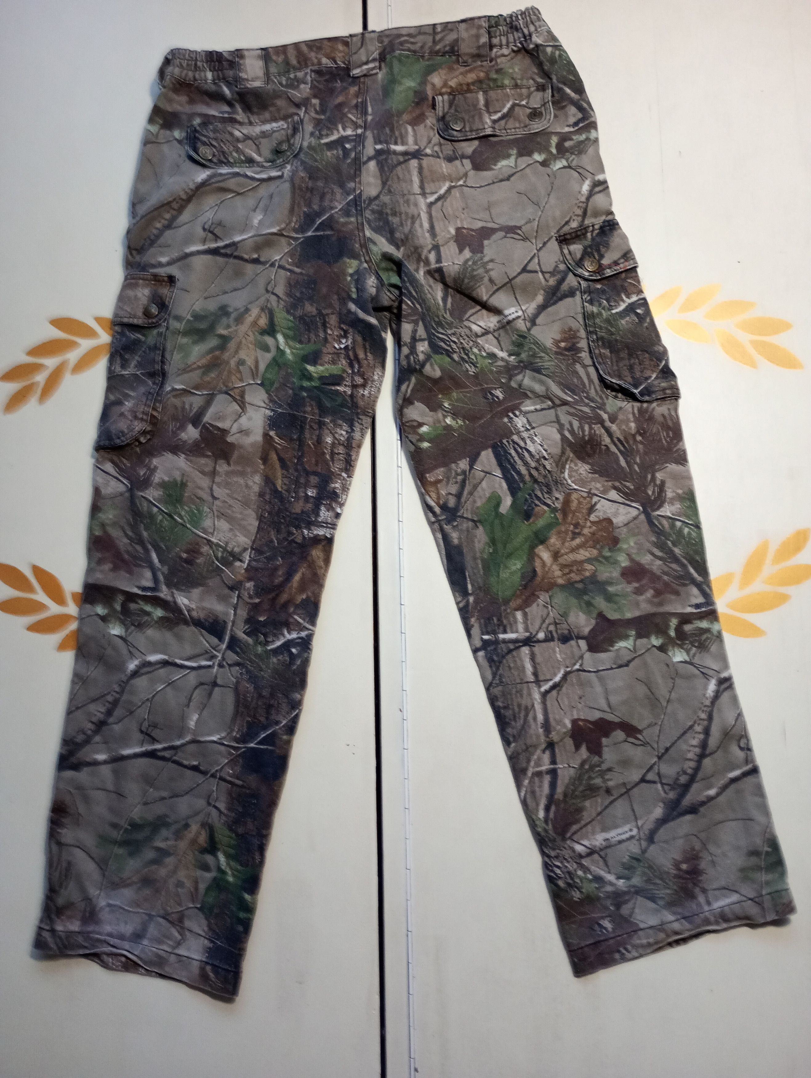 Hunter Vintage Real Tree Deerhunter Woodland Camo Cargo Pants Size US 40 / EU 56 - 9 Thumbnail
