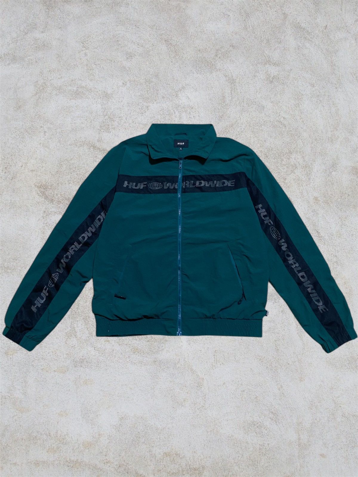 Huf huf marathon track jacket Reflektif Size US M / EU 48-50 / 2 - 2 Thumbnail