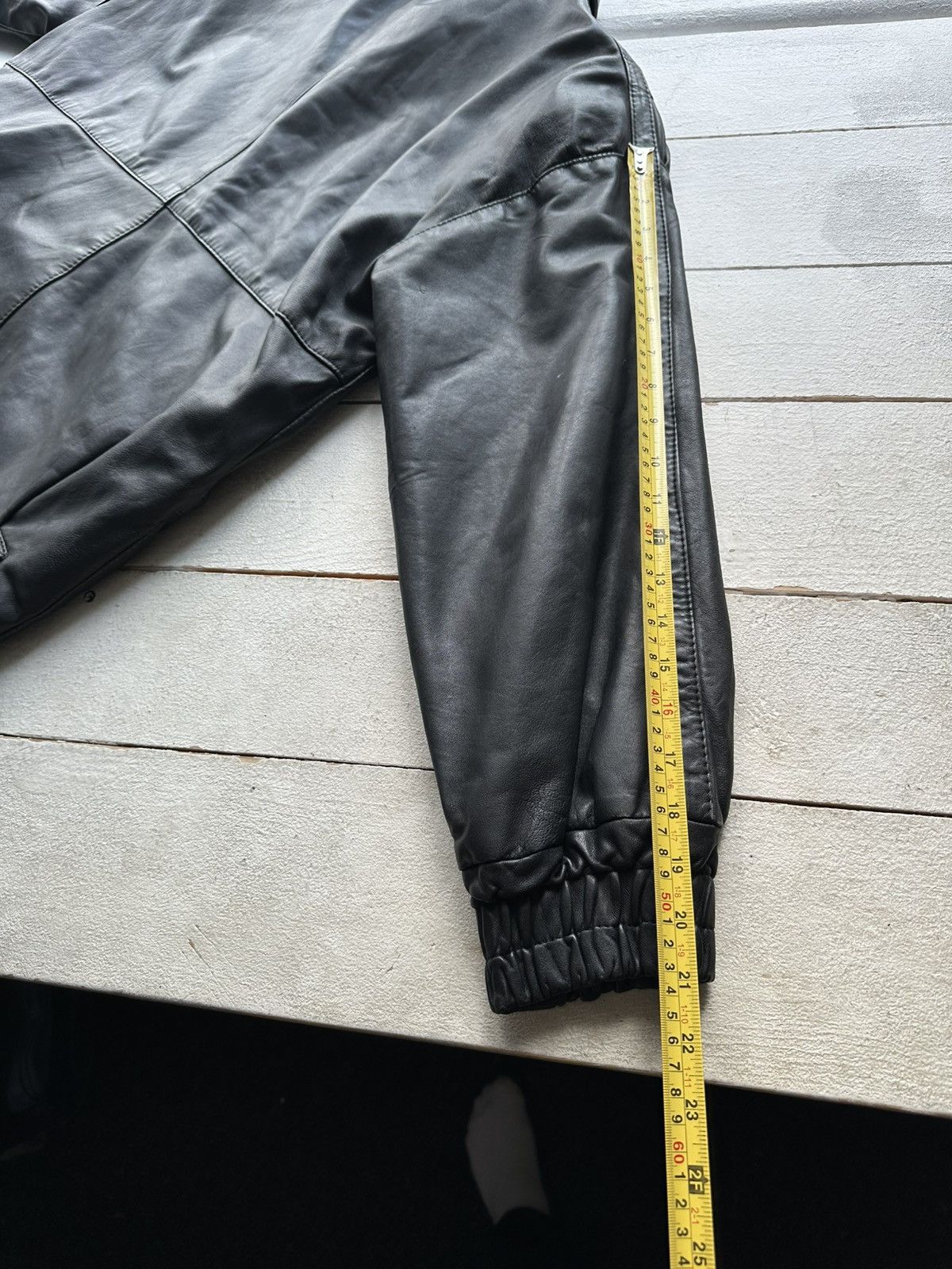 Other 🚨VNTG LEATHER JACKET AVANT GARDE ASYMMETRICAL BLACK MOTO Size US L / EU 52-54 / 3 - 20 Thumbnail
