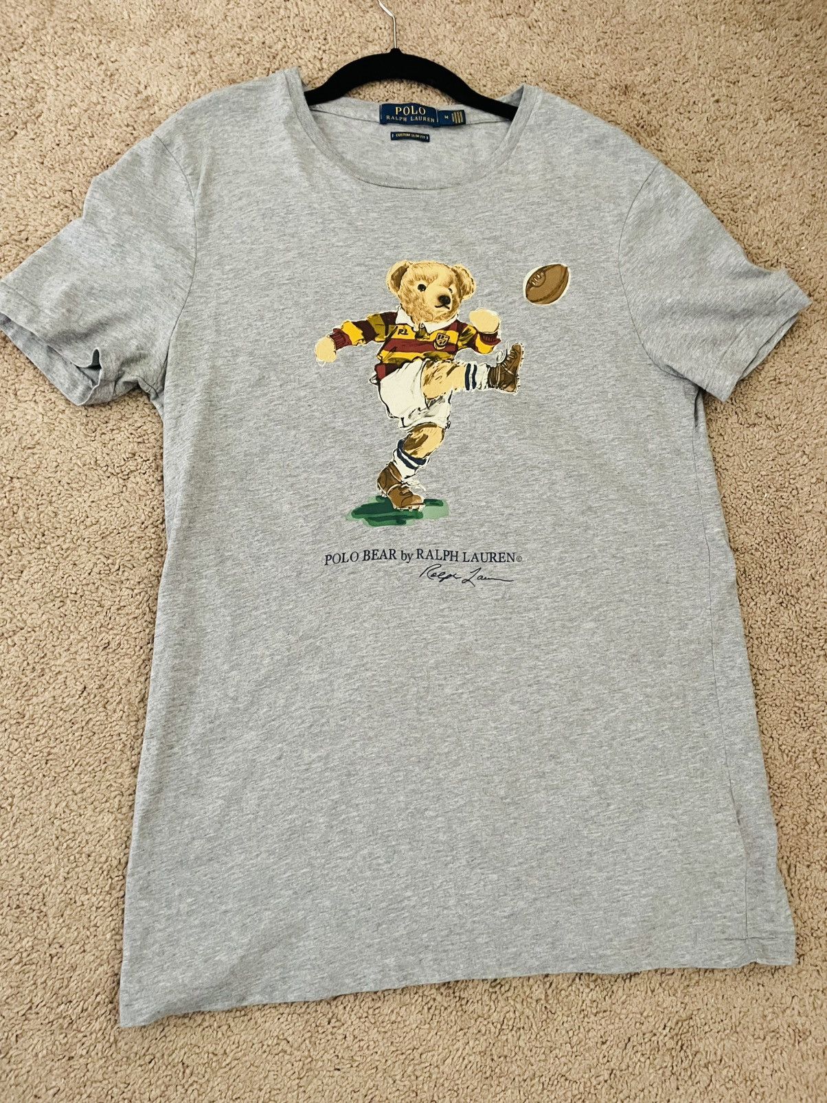 Polo Ralph Lauren Ralph Lauren Polo Bear Rugby Tee Size US M / EU 48-50 / 2 - 1 Thumbnail