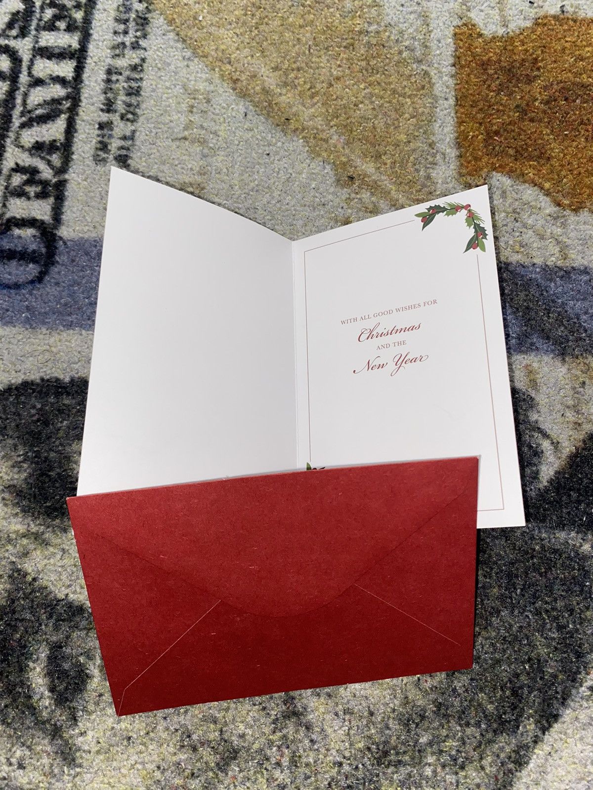 Kith KITH KITHMAS HOLIDAY CARD (WITH ENVELOPE) Size ONE SIZE - 2 Thumbnail