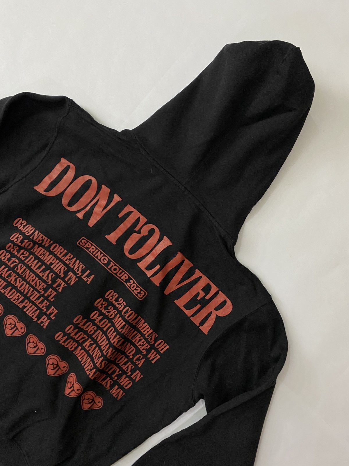 Band Tees DON TOLIVER HOODIE. Size US L / EU 52-54 / 3 - 11 Thumbnail