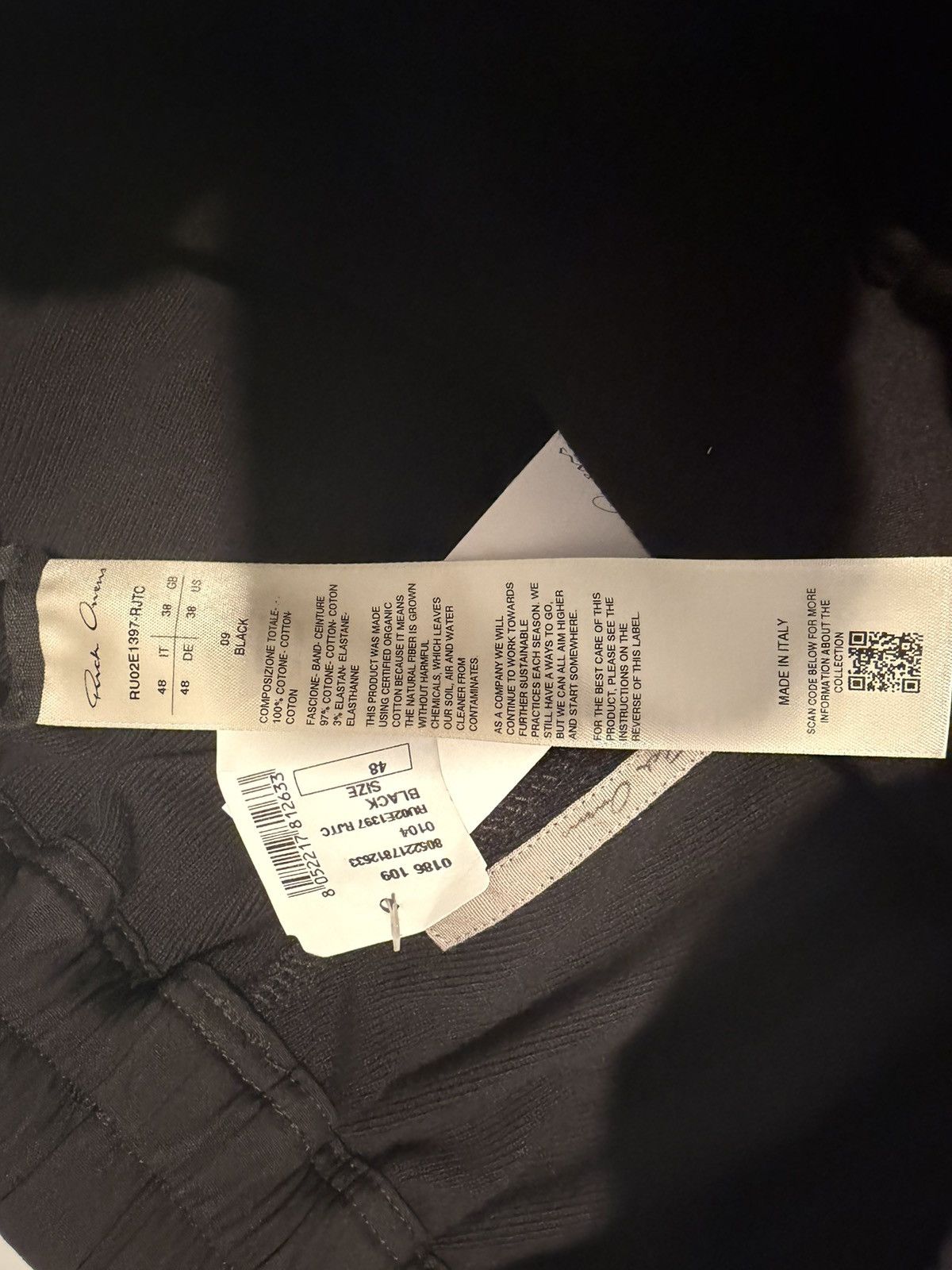 Rick Owens Rick owens mens shorts. 48/M. $790 Size US 32 / EU 48 - 8 Thumbnail