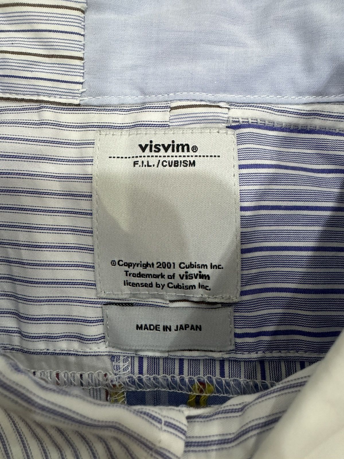 Visvim VISVIM 16SS LONG RIDER SHIRT L/S FLUX PW Rider Shirt Blue Size US M / EU 48-50 / 2 - 6 Thumbnail