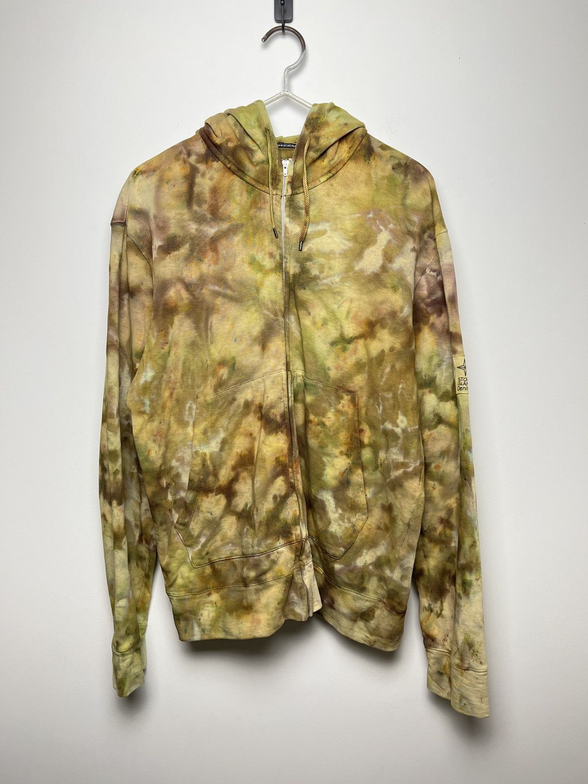 Stone Island stone island camo tie dye 1/1 hoodie Size US L / EU 52-54 / 3 - 4 Thumbnail