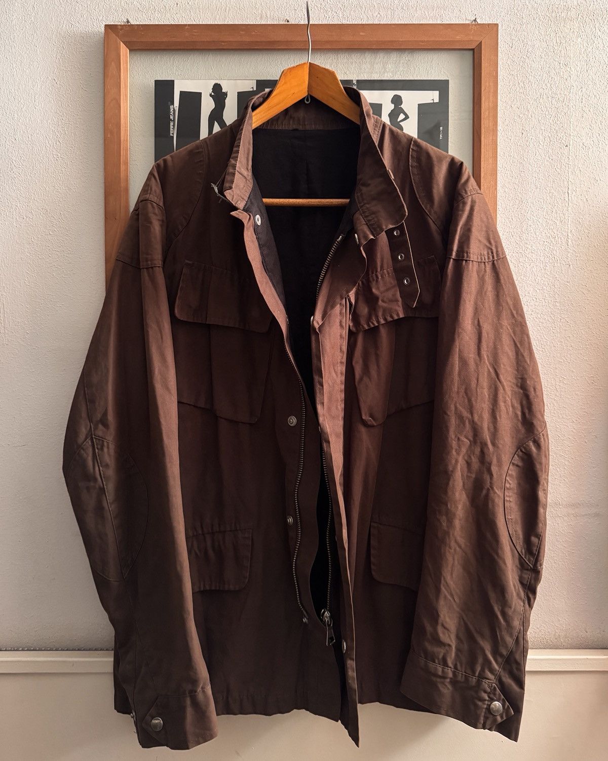 Maison Margiela Maison Martin Margiela F/W 2001 Waxed M-65 Field Jacket Size US L / EU 52-54 / 3 - 7 Thumbnail